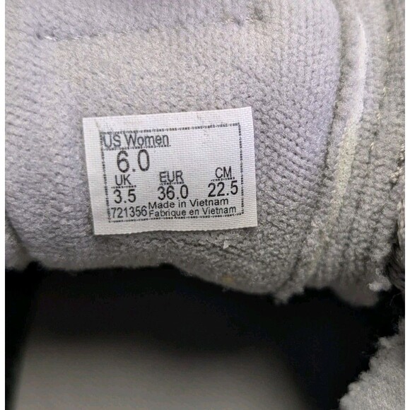 Vans Filmore High Top Women's Size 6 Skate Shoes Gray White Vansguard Sherpa - Picture 9 of 10